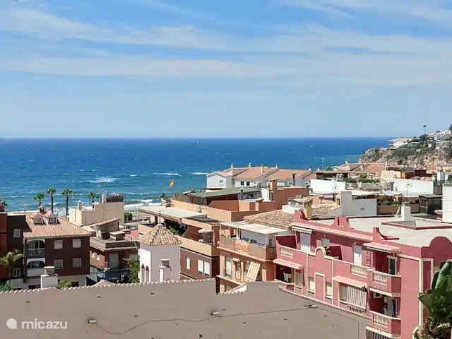 Samarkanda huren in Spanje, Andalusië, Rincón de la Victoria - geschakelde woning Ons uitzicht over het dorp en het strand