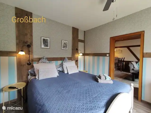 apartamento en Alemania, Mosela, Enkirch – Moselglück - apartamento Grossbach Dormitorio apartamento Grossbach