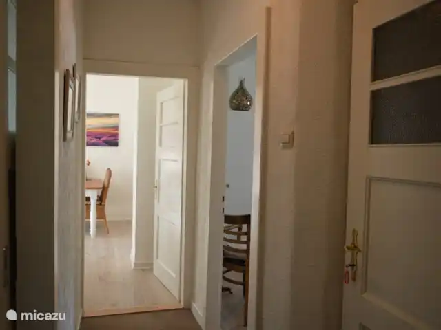 Wandelen, Duitsland, Moezel, Enkirch, appartement Moselglück - appartement Moselsteig Entree / Gang