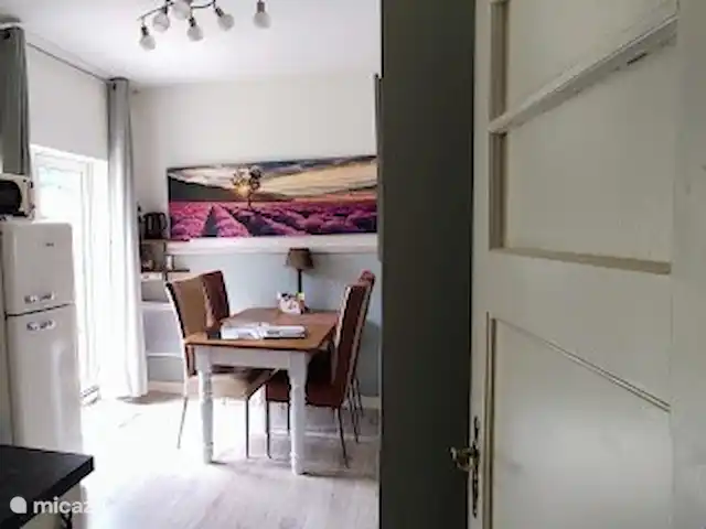 Wandelen, Duitsland, Moezel, Enkirch, appartement Moselglück - appartement Moselsteig zicht op balkon