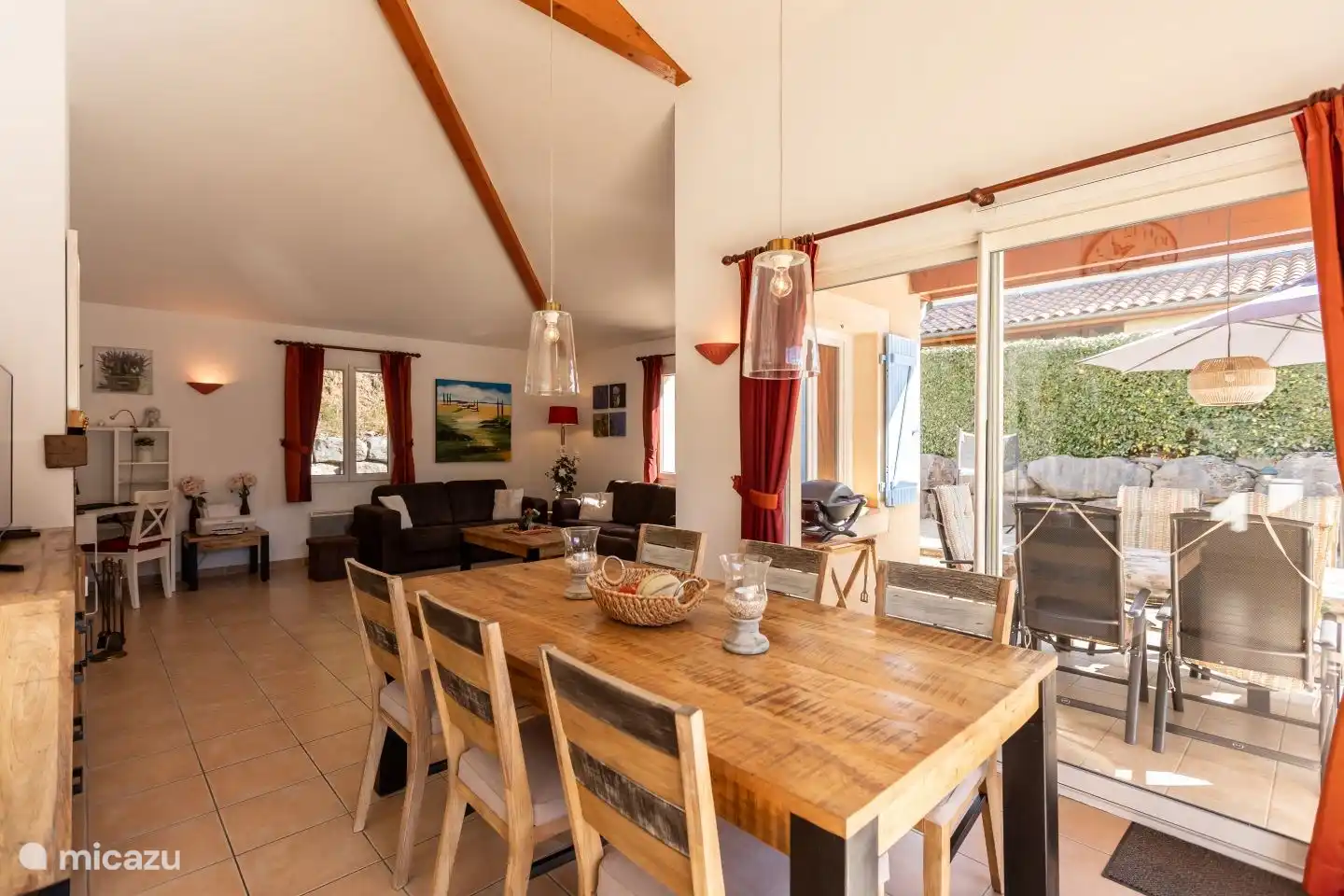 La table de la salle à manger