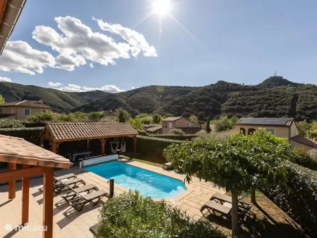 Villa Vivre | France, Ardèche, Vallon-Pont-d'Arc - villa Vue depuis le balcon