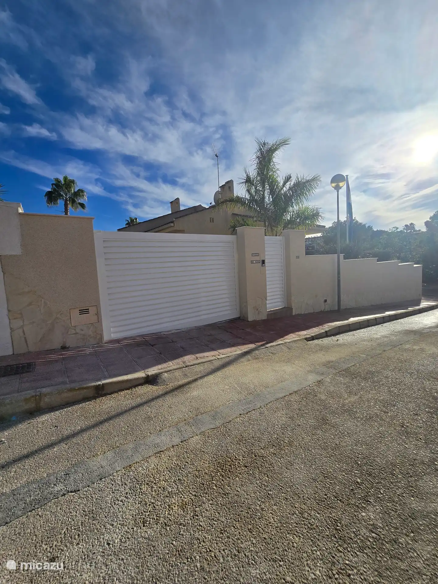 Recently installed new electricity port