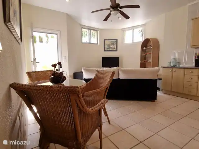 Villa Mi casa - Benijófar huren in Spanje, Costa Blanca, Benijófar - vakantiehuis Gezellige zithoek met tv en een slaapbank.