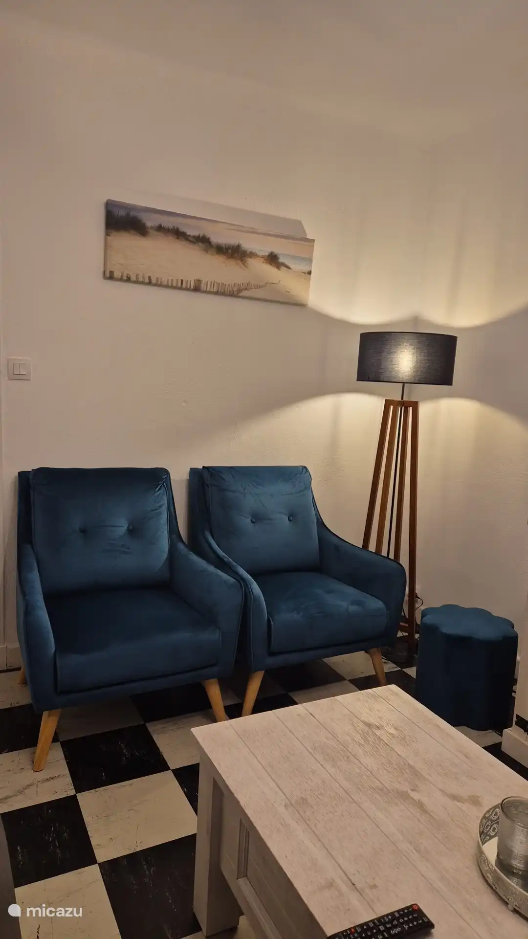 Our beautiful sea blue chairs