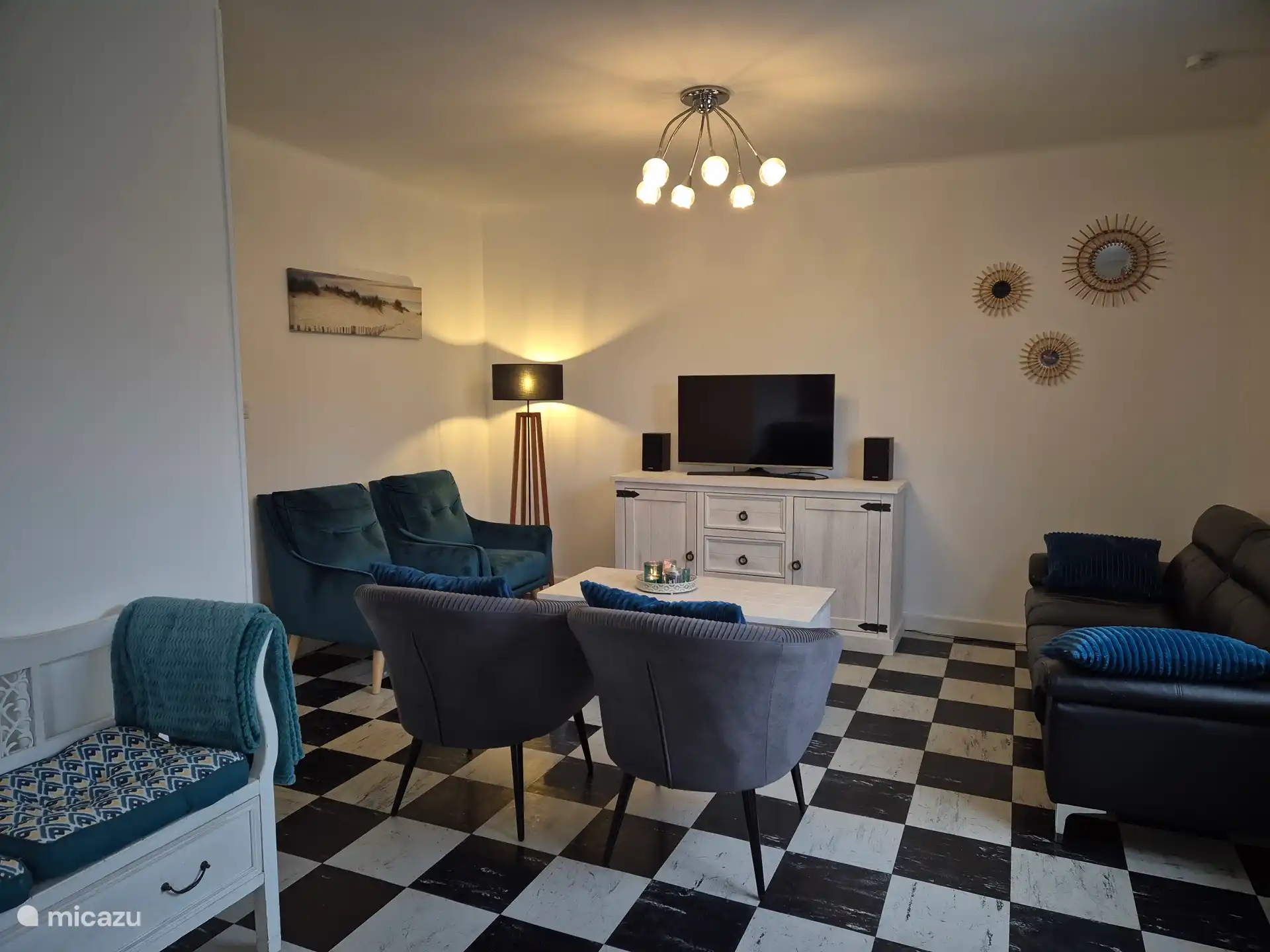 Renovated living room