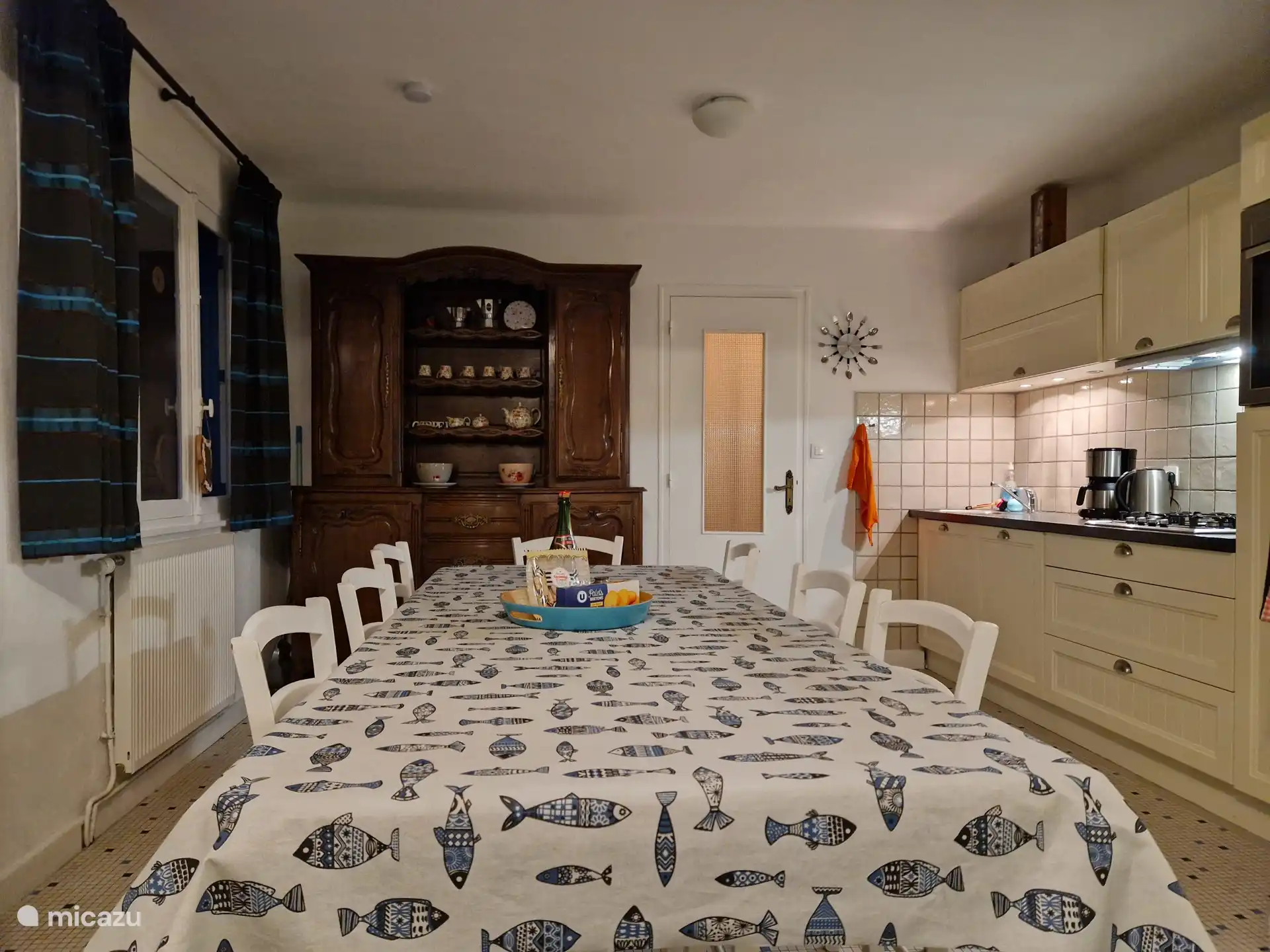 Our kitchen, fully equipped.