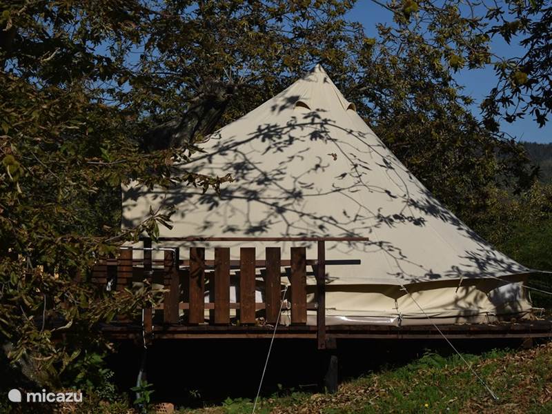 Casa vacacional Italia, Toscana, Santa Fiora Camping con glamour/Yurta/Tienda safari Podere di Maggio - Tienda glamping 2