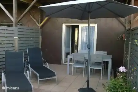 Vakantiehuis België, Belgische Kust, Bredene appartement Derby 2 terras