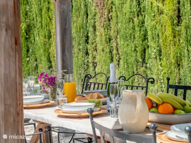 Finca Pie Plano | Espagne, Costa Blanca, Benissa - finca Table à manger d’extérieur