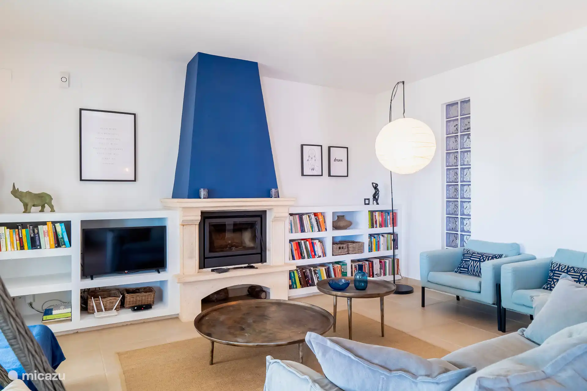 Sitzecke im Wohnzimmer