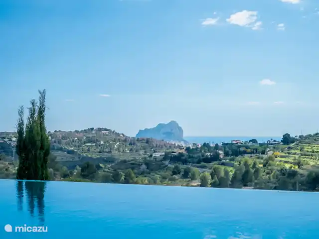 Finca Pie Plano | Espagne, Costa Blanca, Benissa - finca Vue depuis la piscine