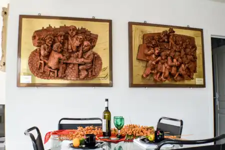 Vakantiehuis Portugal, Alentejo, Montemor-O-Novo vakantiehuis Casal de tiago woonkamer