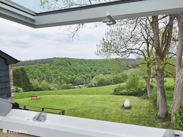 Ardennes Grande terrasse WIFI Vue | Belgique, Ardennes, Villers-Sainte-Gertrude - maison de vacances Vue depuis la chambre 6