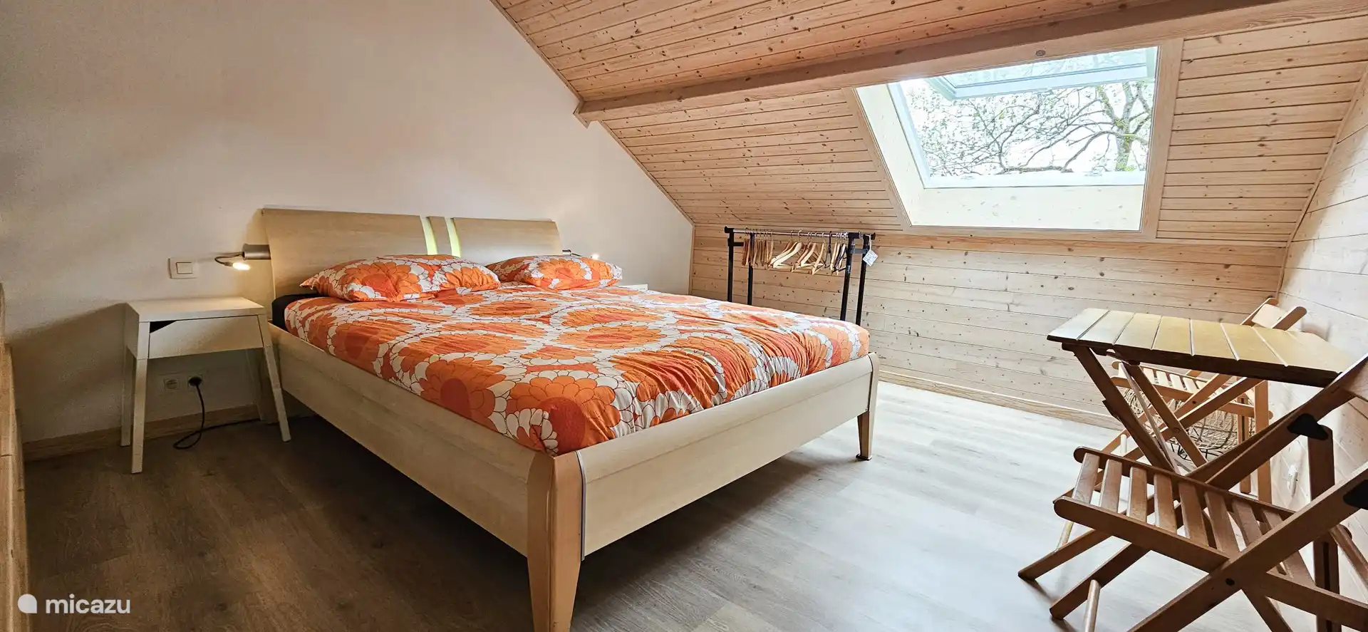 Schlafzimmer 6 im Zwischengeschoss des Nebengebäudes