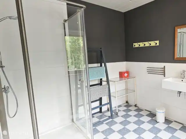 Ardennes Grande terrasse WIFI Vue | Belgique, Ardennes, Villers-Sainte-Gertrude - maison de vacances Salle de bain 2