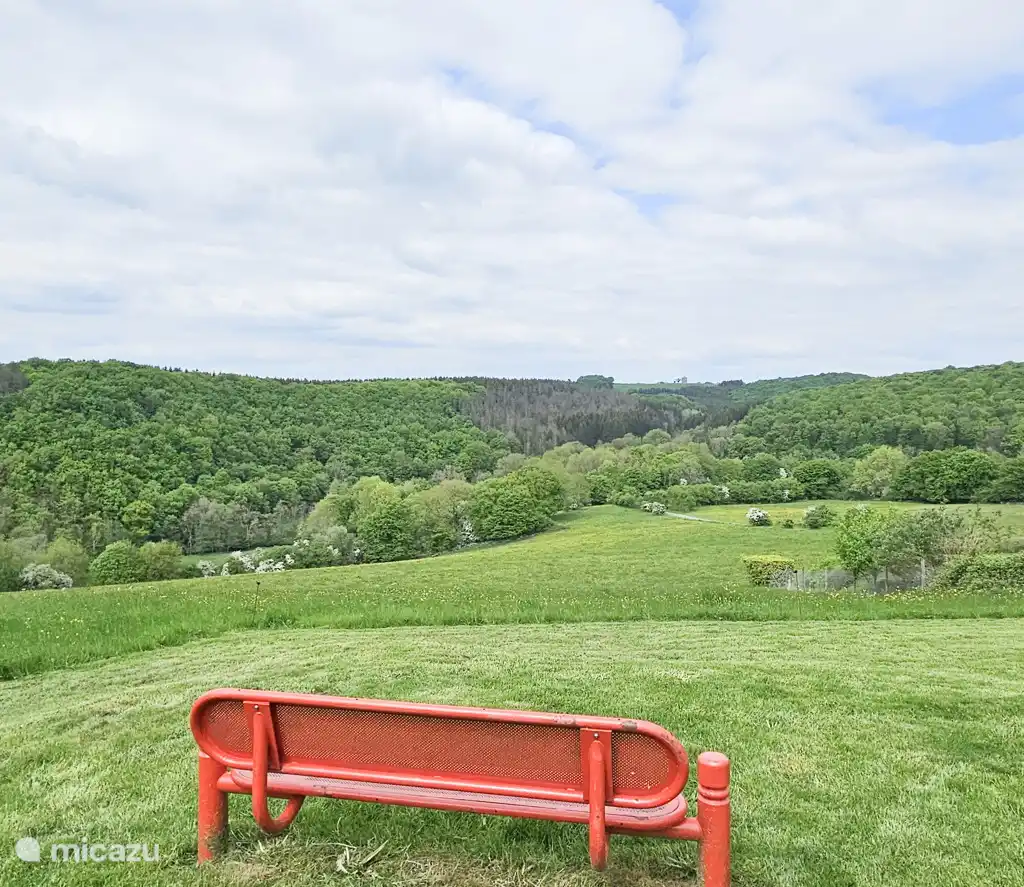 Ardennen Groot terras WIFI Uitzicht