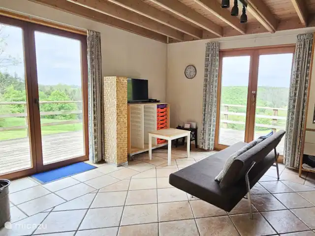 Ardennes Grande terrasse WIFI Vue | Belgique, Ardennes, Villers-Sainte-Gertrude - maison de vacances Smart TV et beaucoup de fenêtre avec vue