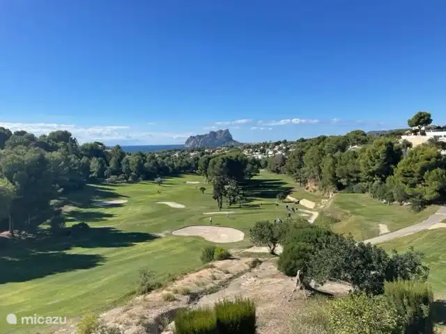 Der Golfplatz, bei Viva la Vida um die Ecke.