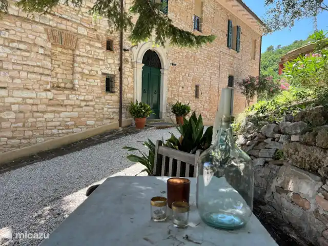 Fietsen, Italië, Marche, Arcevia, appartement Iris Villa