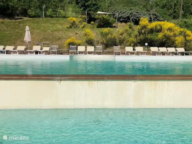 Fietsen, Italië, Marche, Arcevia, appartement Iris Zwembad