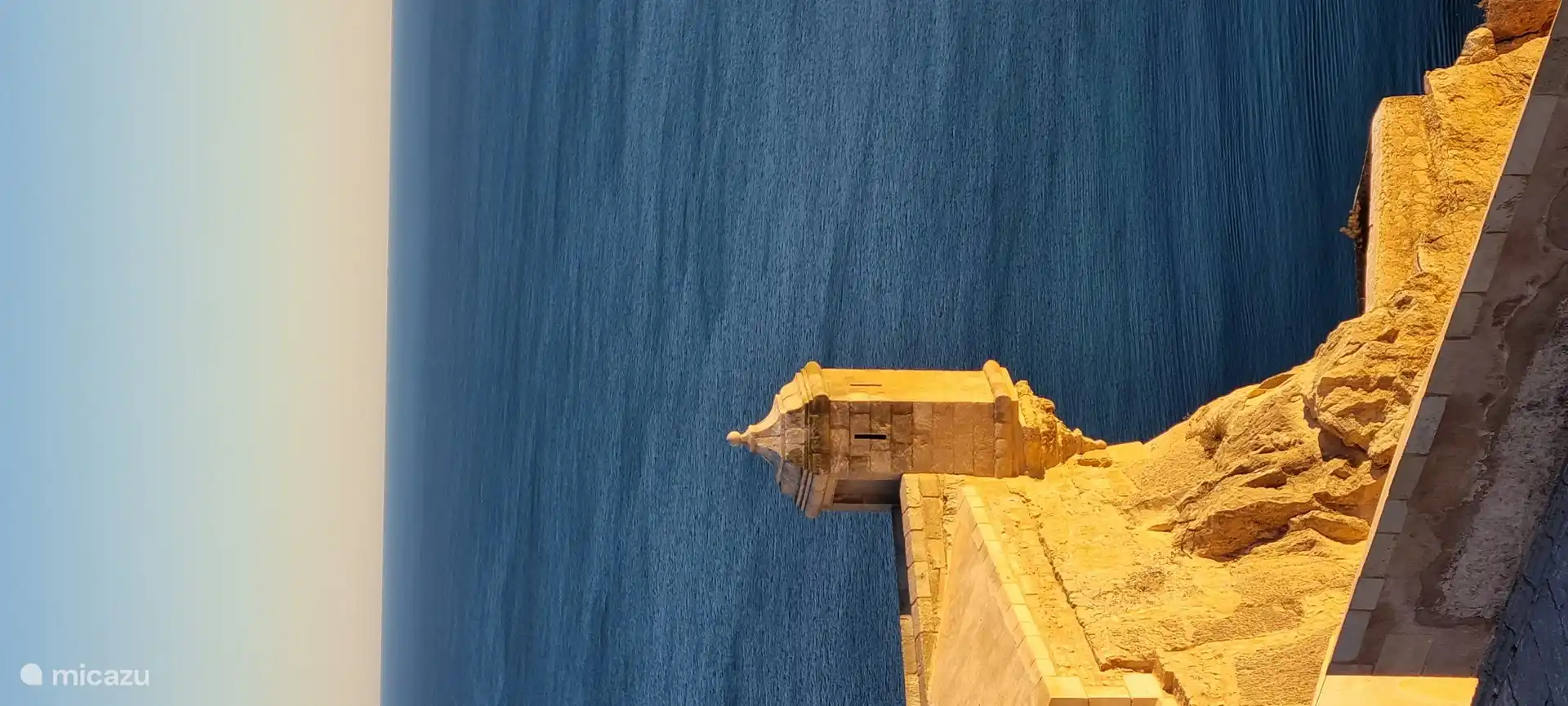 Uitkijktorentje op Castillo de Santa barbara