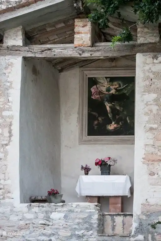 Capilla en el estacionamiento