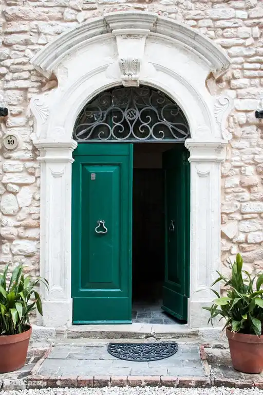 Entrada a Villa Belfiore