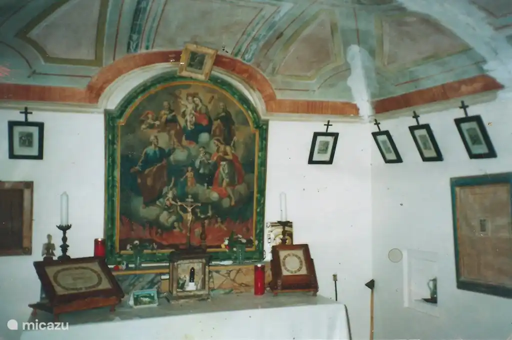 Capilla de la casa en la villa.