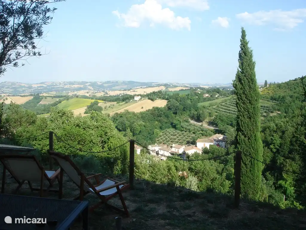 vista desde la terraza