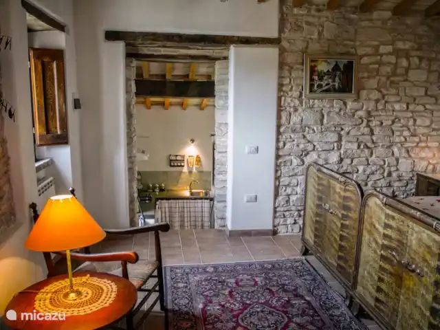 appartement huren in Italië, Marche, Arcevia – Primula Slaapkamer