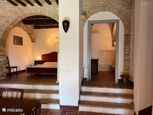 Fietsen, Italië, Marche, Arcevia, appartement Gelsomino