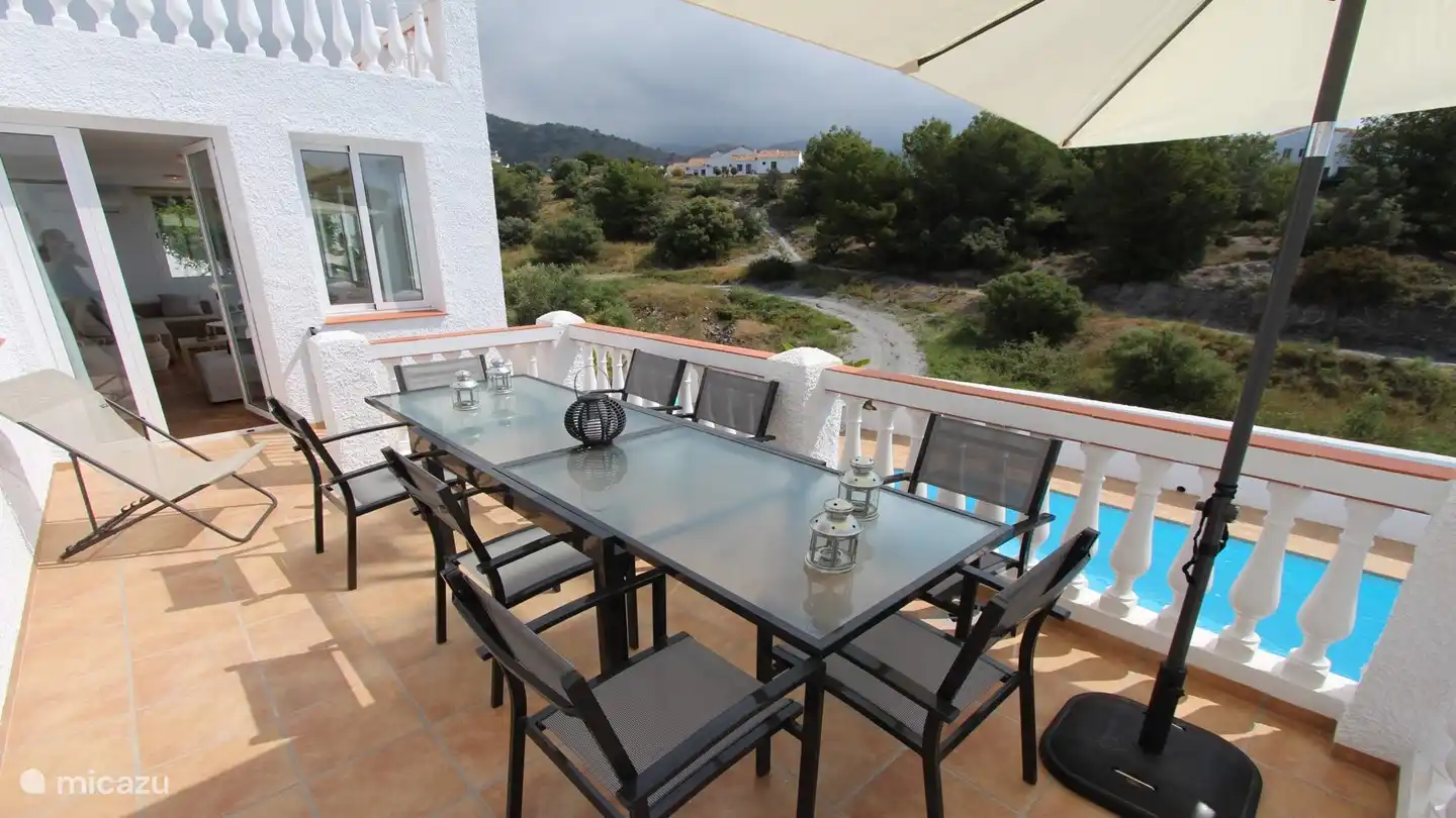 Der Essbereich im Freien