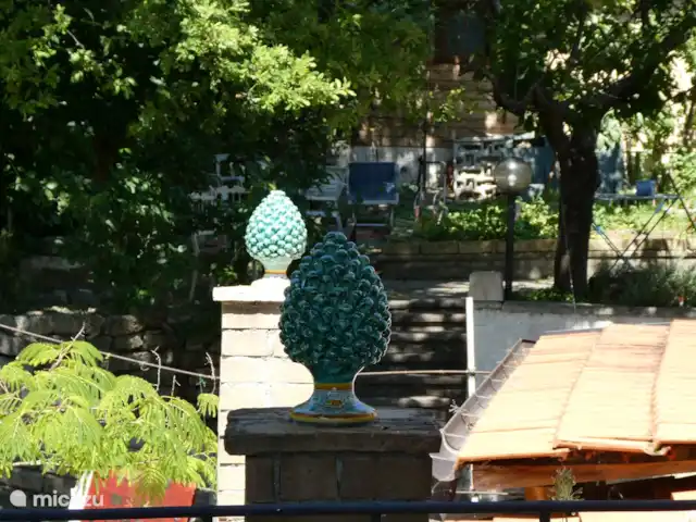 Prachtig oud huis Abruzzen huren in Italië, Abruzzen, Castiglione a Casauria - vakantiehuis Terras/Balkon