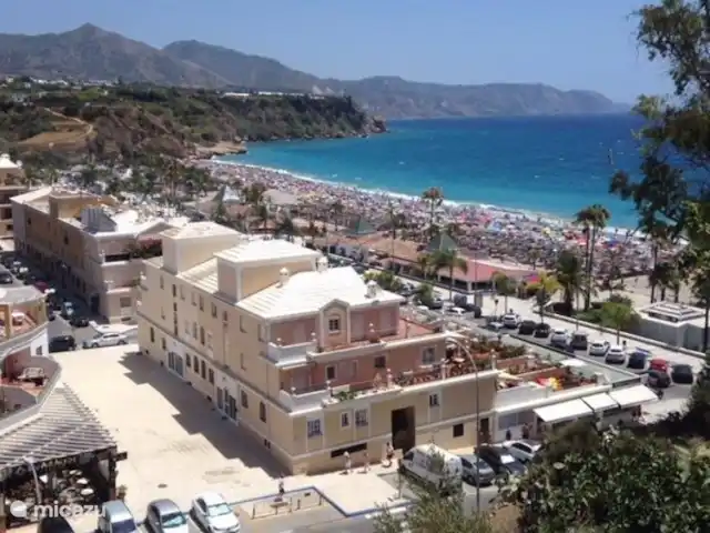 Location de Vacances Espagne, Costa del Sol, Nerja, appartement - Appartement Burriana Nerja vue de l'appartement