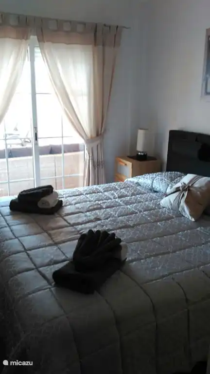 Schlafzimmer mit Meerblick