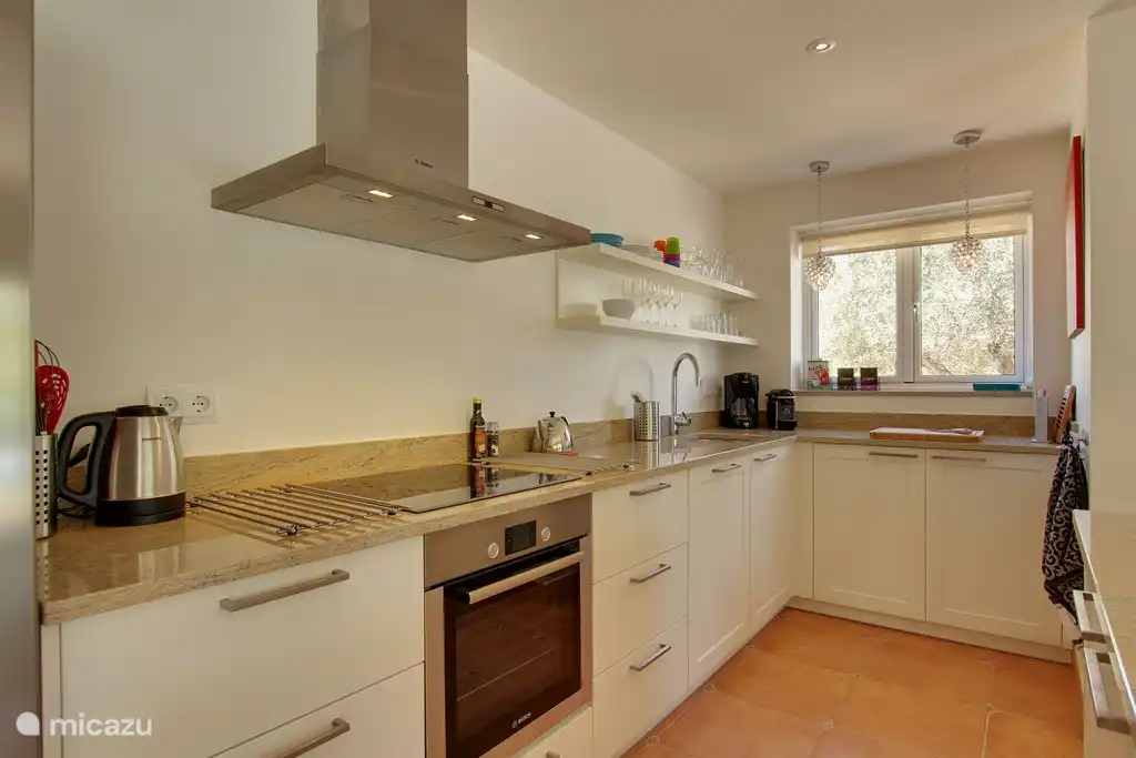 Kitchen with various appliances