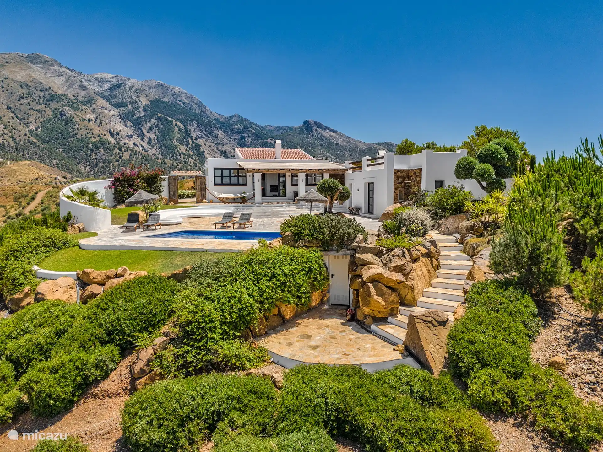 Blick auf den Garten