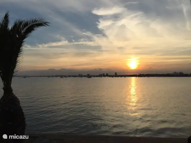 El Nido del Mar Menor en España, Costa Cálida, Lo Pagán - villa impresión de la tarde