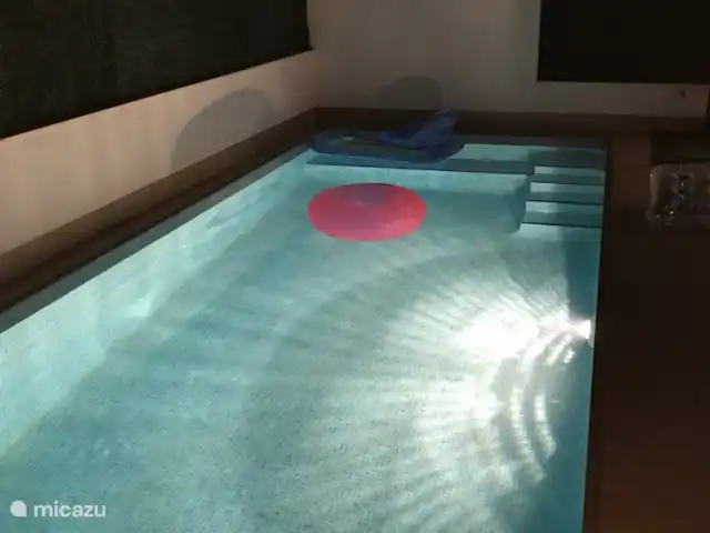 El Nido del Mar Menor en España, Costa Cálida, Lo Pagán - villa piscina de noche