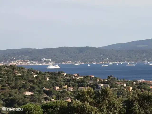 Villa Bonbonnette huren in Frankrijk, Côte d´Azur, Sainte-Maxime - villa Zicht op de schepen in de Golf de St Tropez