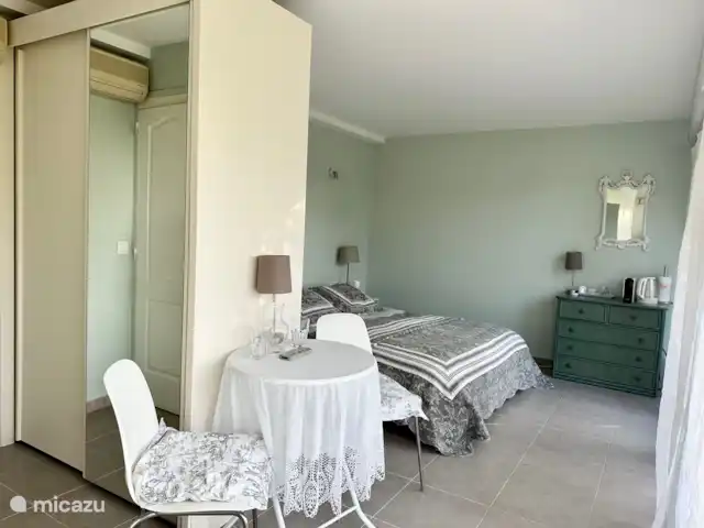 Villa Bonbonnette huren in Frankrijk, Côte d´Azur, Sainte-Maxime - villa Slaapkamer 5 (tuinkamer) met eigen douche en WC