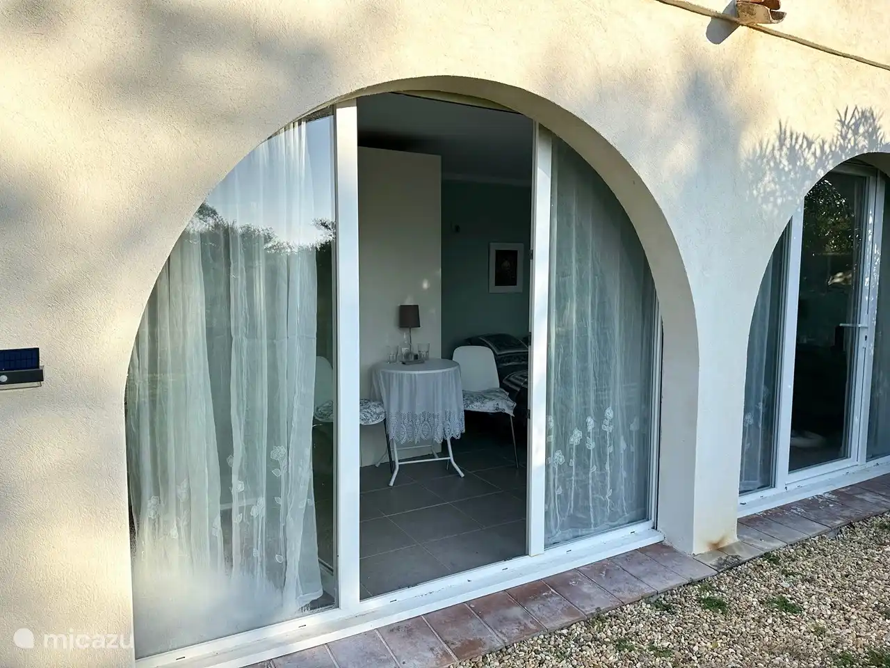 Fenster und Zugang Gartenzimmer