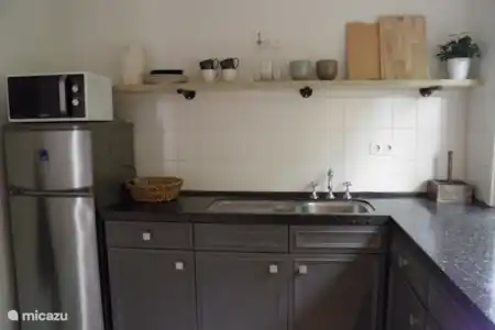 Vakantiehuis Nederland, Gelderland, Putten chalet Maheki keuken