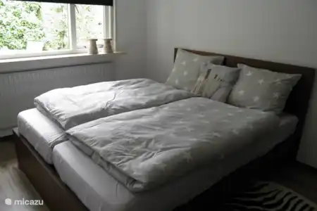 Vakantiehuis Nederland, Gelderland, Putten chalet Maheki slaapkamer