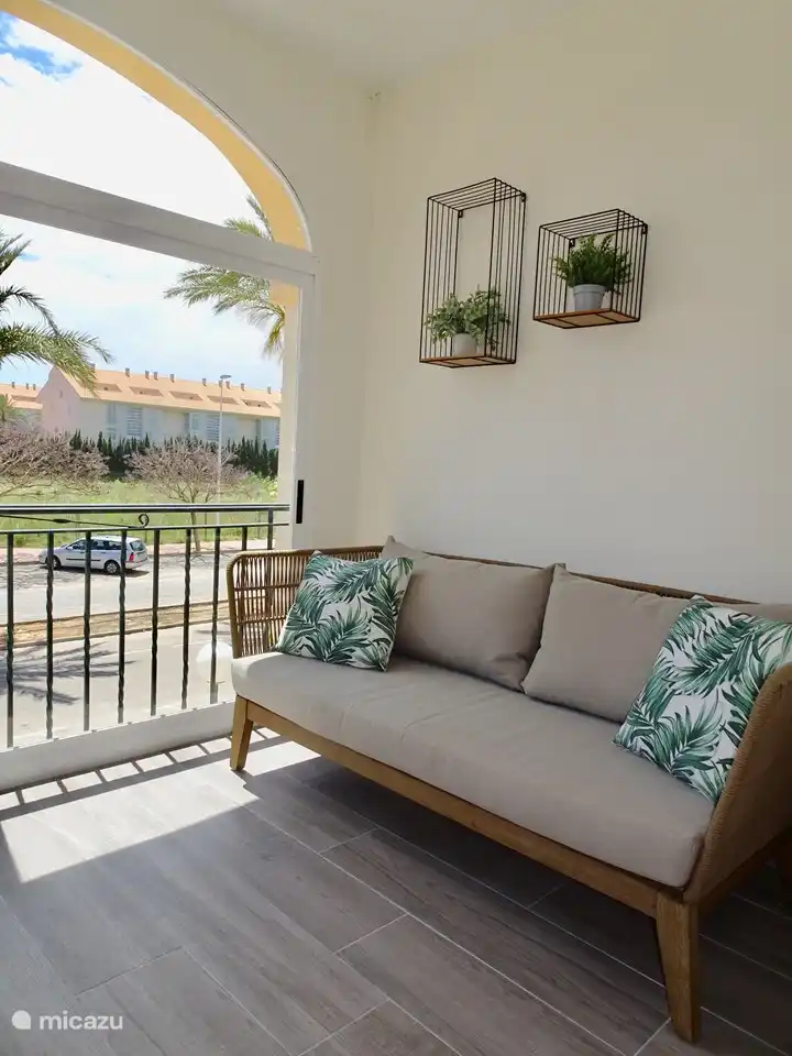 Balcón orientado al sur