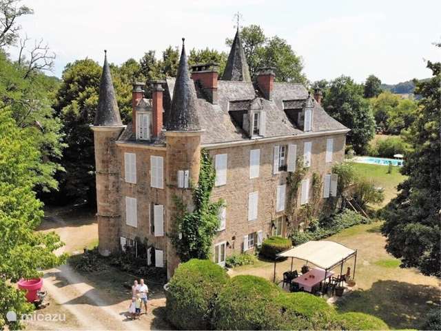 Vakantiehuis Frankrijk, Dordogne, Nanthiat - landhuis / kasteel Chateau de Sarrazac