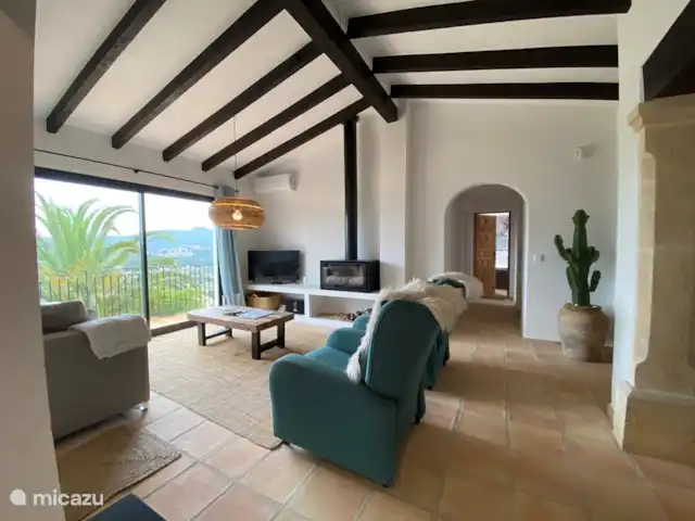 Casa Lynn | Espagne, Costa Blanca, Jávea - villa Séjour à l'étage avec vue sur la vallée.