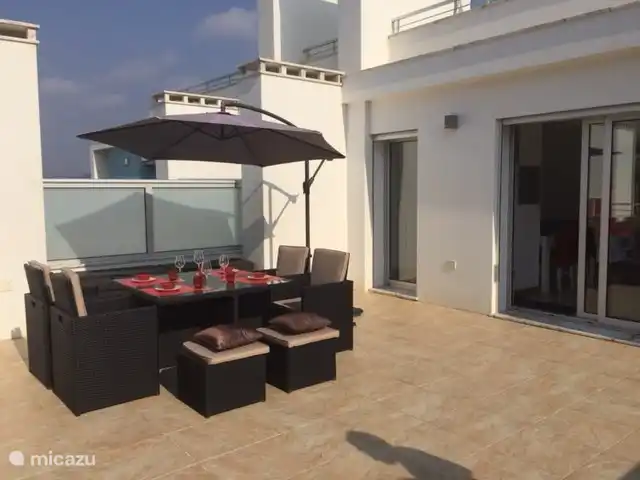 Location de Vacances Portugal, Costa de Prata, São Martinho do Porto, appartement - Bel appartement d'angle avec grande terrasse terrasse privée