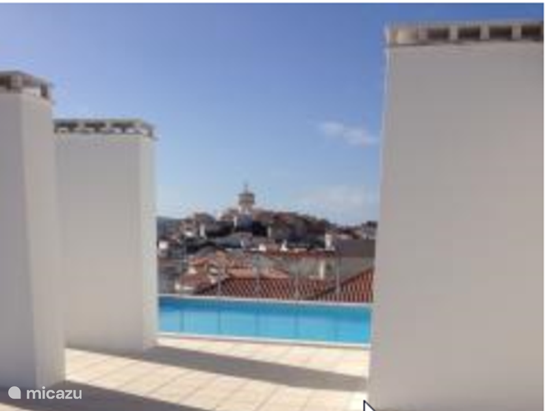 Vakantiehuis Portugal, Costa de Prata, São Martinho do Porto Appartement Mooi hoekappartment met groot terras